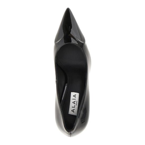 25FW 알라이아 힐/펌프스 AA3E089CK168 Black - ALAIA