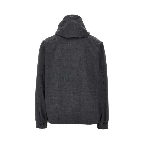 25FW 에르노 울 터치 라미나르 자켓 GI00192UL12847 Grey - HERNO