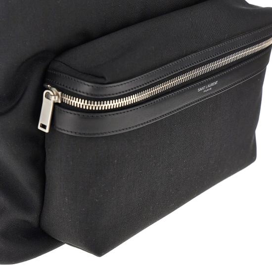 26FW 생로랑 CITY 시티 클래식 로고 백팩 534967FAEYY Black - SAINT LAURENT