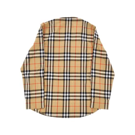 26SS [키즈] 버버리 셔츠 8117166 Beige - BURBERRY