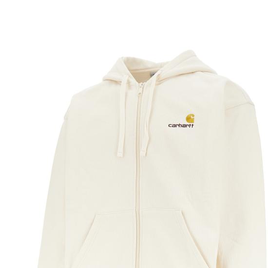 26SS 칼하트 WIP 후드 아메리칸 스크립트 자켓 I033063 White - CARHARTT WIP