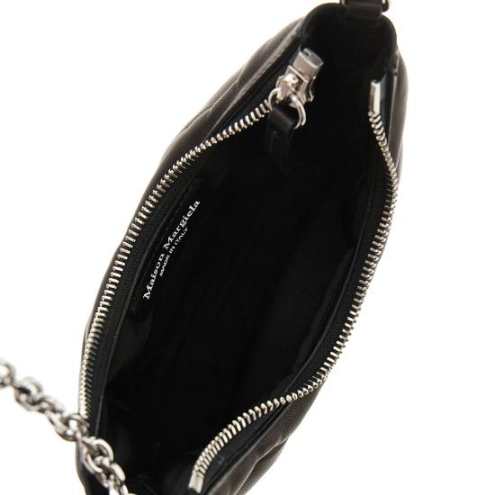 26SS 마르지엘라 글램 슬램 호보백 마이크로 SB1WG0021P4300 Black - MAISON MARGIELA