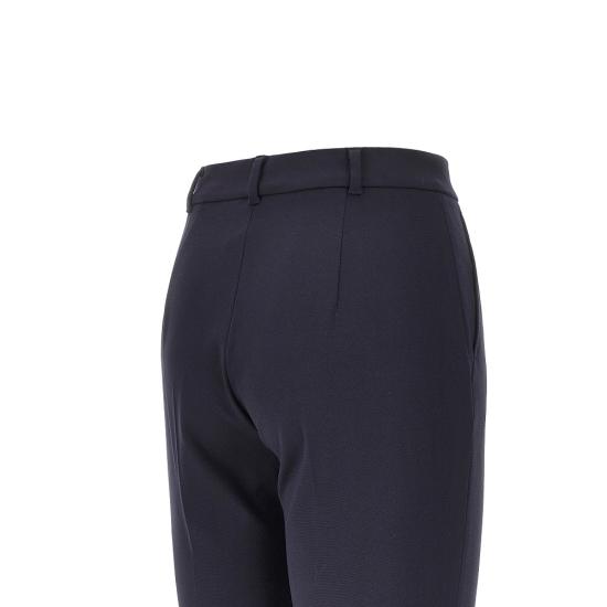 26SS 막스마라 스튜디오 스트레이트 팬츠 2616781011600455 Blue - MAX MARA STUDIO