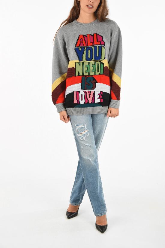 스텔라 맥카트니 스웨터 WM1 575300 S2101 8490 Gray - STELLA MCCARTNEY