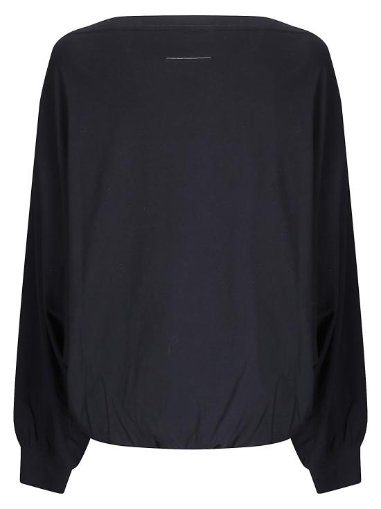 26FW MM6 메종마르지엘라 반팔 티셔츠 S52NH0048M20048 900 BLACK - MM6 MAISON MARGIELA
