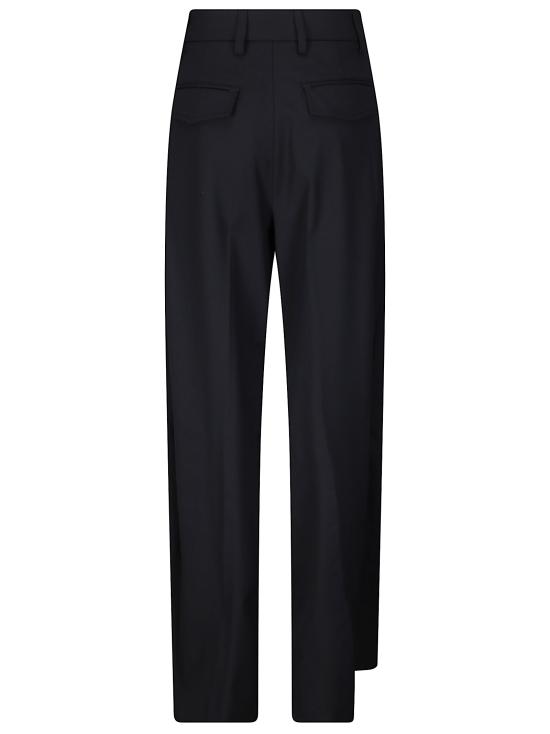 26FW 더 레이티스트 스트레이트 팬츠 TLWE3111W0206ABTP T0002 BLACK - THE LATEST