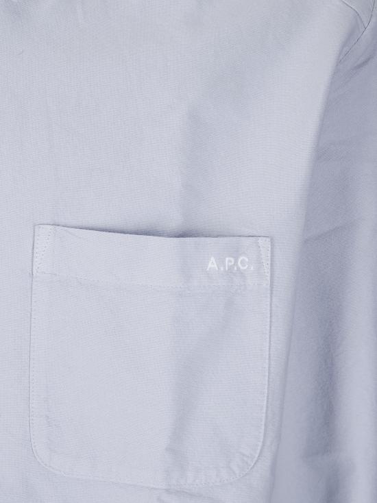 26FW 아페쎄 긴팔 셔츠 COHOEH12599 ILP ACIER ECRU - A.P.C.