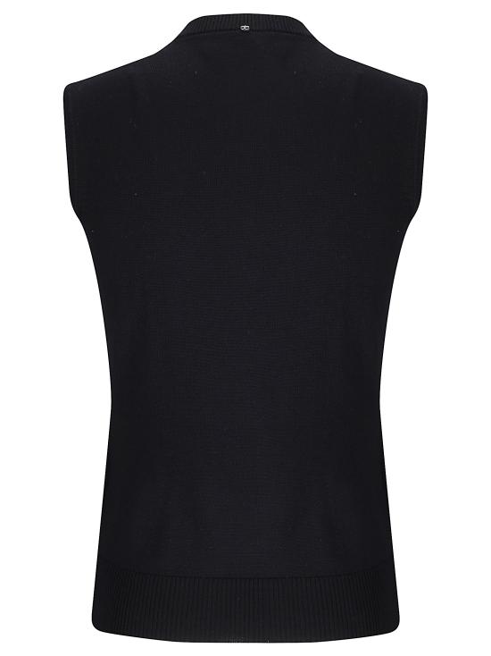 26FW 스포트막스 민소매 티셔츠 2622366041600 006 BLACK - SPORTMAX