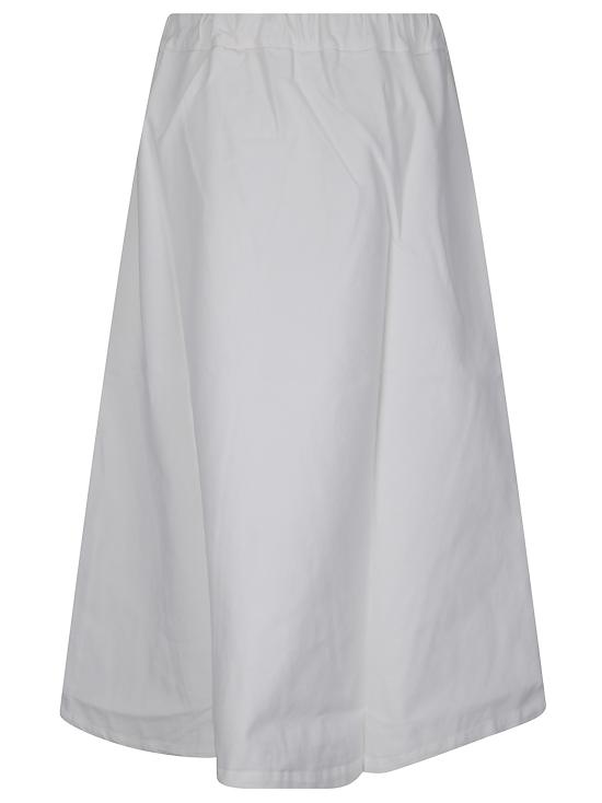 26FW 라보아트 미디 스커트 L972FG00103026W 001 WINTER WHITE - LABO.ART