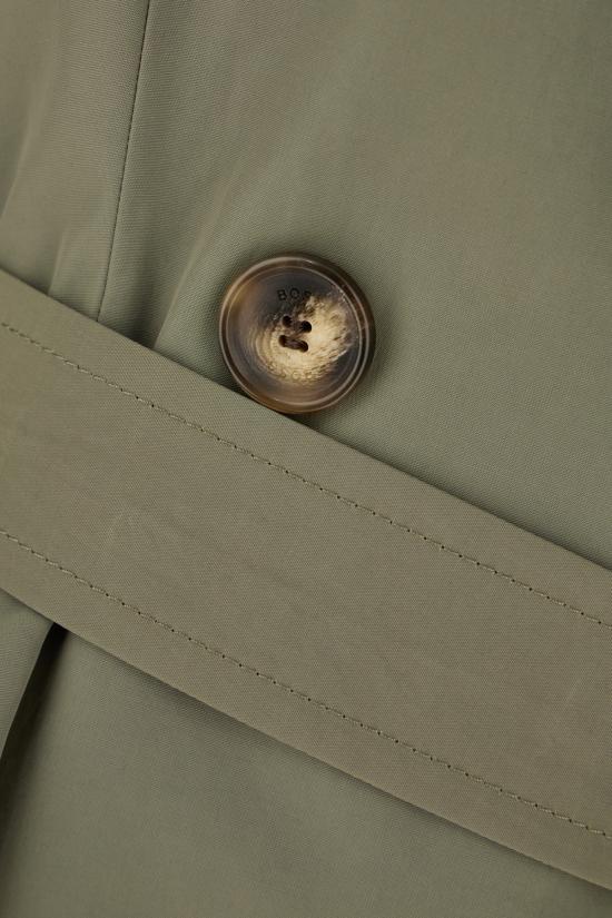 26FW 휴고보스 트렌치 코트 50562366 308 DARK GREEN - HUGO BOSS