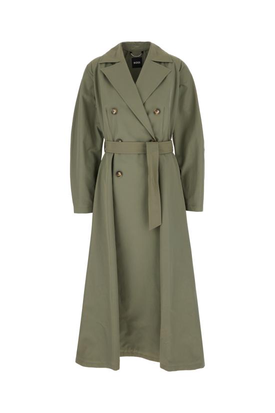26FW 휴고보스 트렌치 코트 50562366 308 DARK GREEN