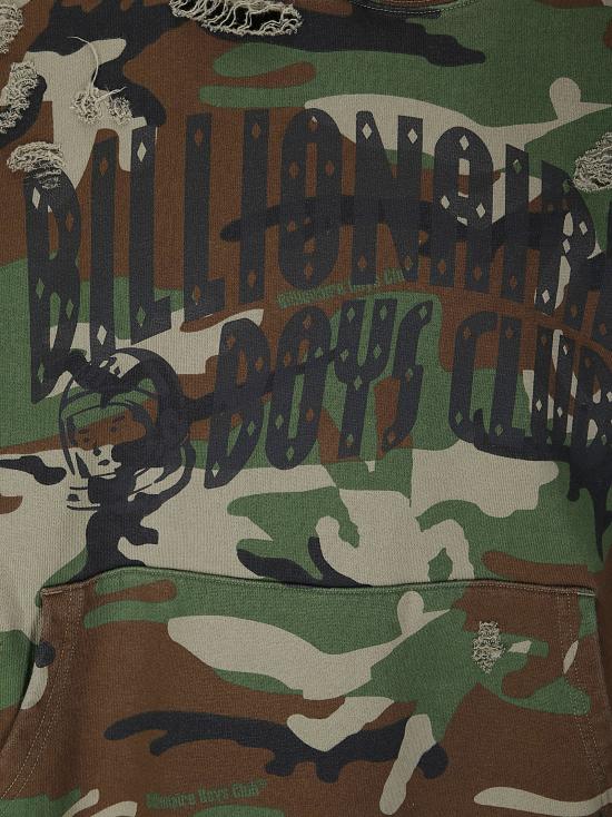 26FW 빌리어네어보이즈클럽 후드 티셔츠 BBPH26216 CAMO - BILLIONAIRE BOYS CLUB