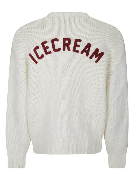 26FW 아이스크림 가디건 ICKN26226 ECRU - ICECREAM