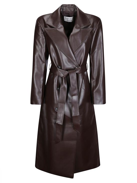 26FW 소스 언노운 코트 SUWF62CT04S BG Burgundy