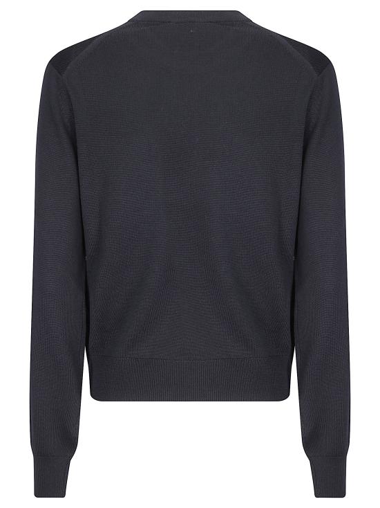 26FW 메종키츠네 베이비 폭스 메리노 레귤러 점퍼 PW00801KT1181 P199 BLACK - MAISON KITSUNE