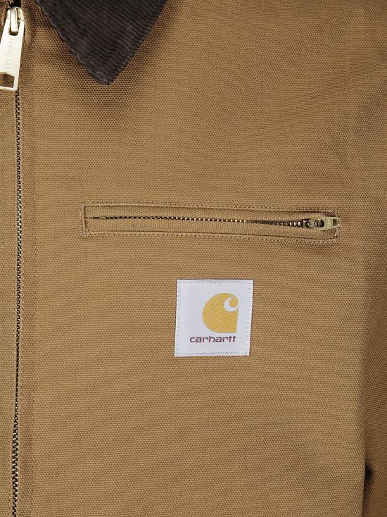 26FW 칼하트 WIP 디트로이트 자켓 I015264 00S01 HAMILTON BROWN RIGID TOBACCO - CARHARTT WIP