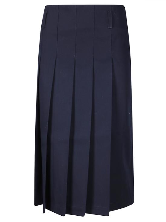 26FW 아페쎄 미디 스커트 COHLCF06509 IAK DARK NAVY