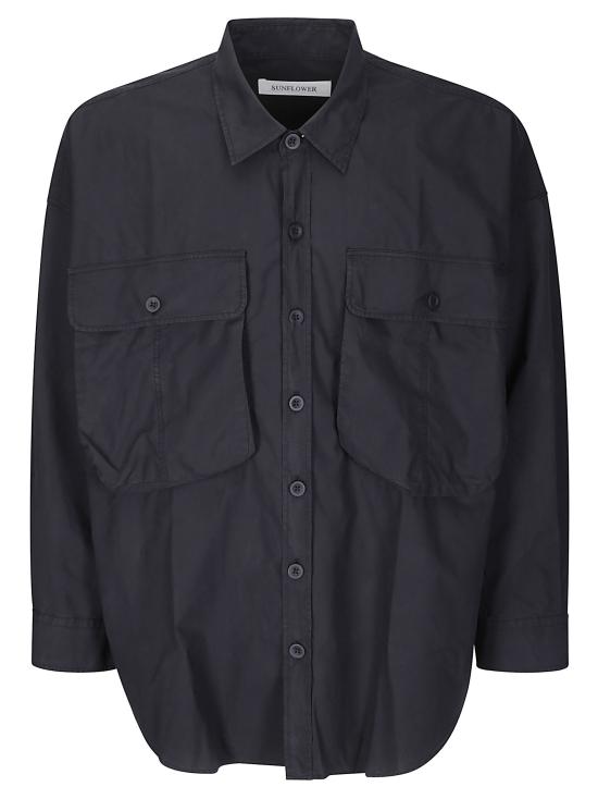 26FW 선플라워 BIG 셔츠 BIG 셔츠 1329 BLACK