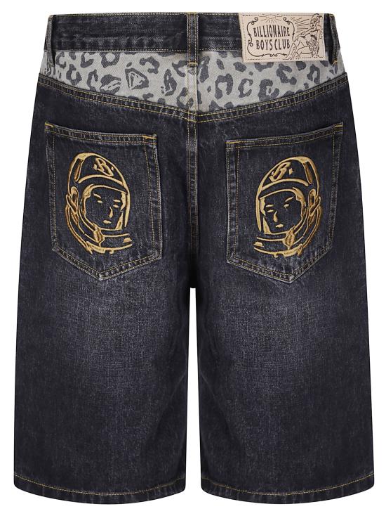 26FW 빌리어네어보이즈클럽 데님 숏팬츠 BBDS26239 BLACK - BILLIONAIRE BOYS CLUB