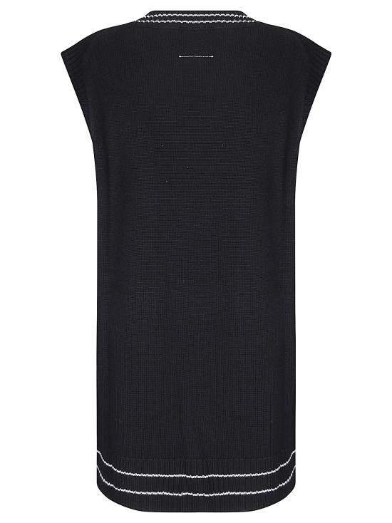 26FW MM6 메종마르지엘라 숏 원피스 S52DA0099M13279 900 BLACK - MM6 MAISON MARGIELA