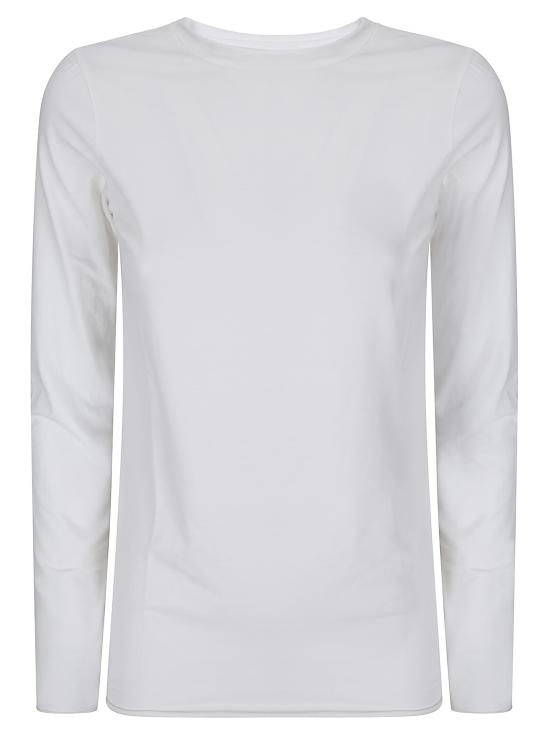 26FW 라보아트 긴팔 티셔츠 L972FM00102726W 001 WINTER WHITE
