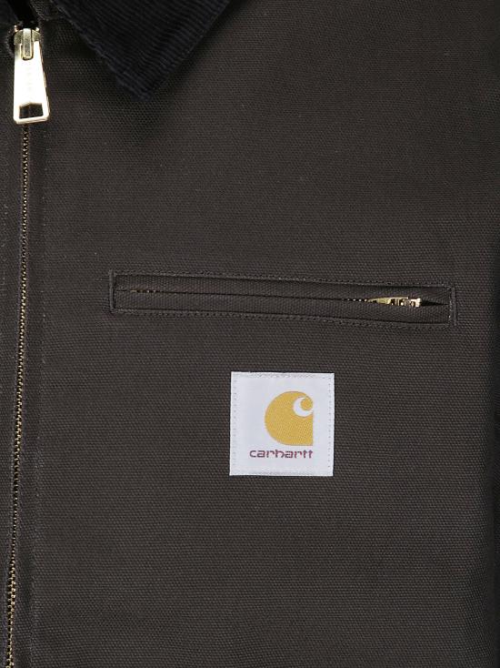 26FW 칼하트 WIP 디트로이트 자켓 I015264 1YL01 TOBACCO RIGID BLACK - CARHARTT WIP