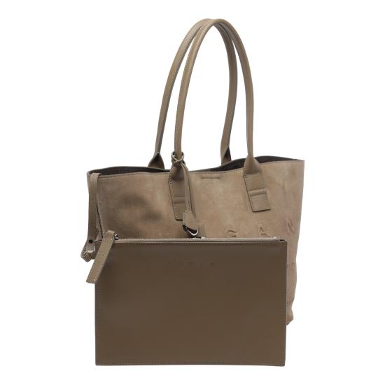 26FW 호간 토트백 KBW01TA0200 UGMC414 Beige - HOGAN