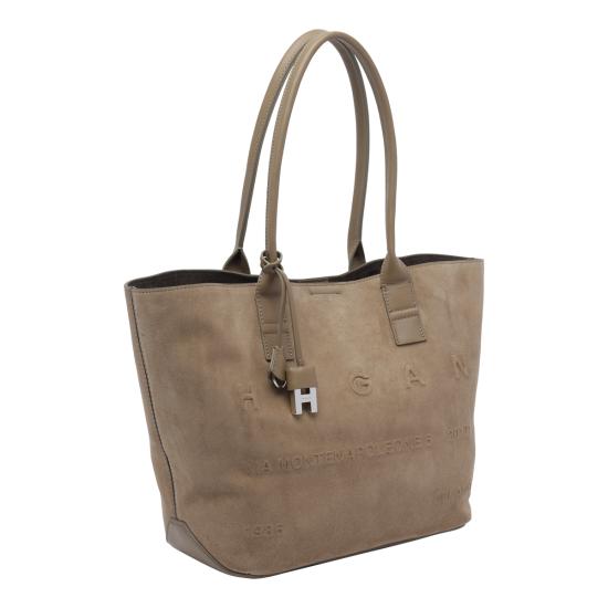 26FW 호간 토트백 KBW01TA0200 UGMC414 Beige - HOGAN