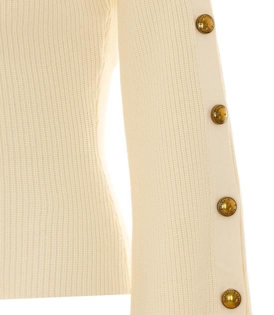 26FW 엘리자베타프랜치 스웨터 MK03S66E2 193 WHITE - ELISABETTA FRANCHI