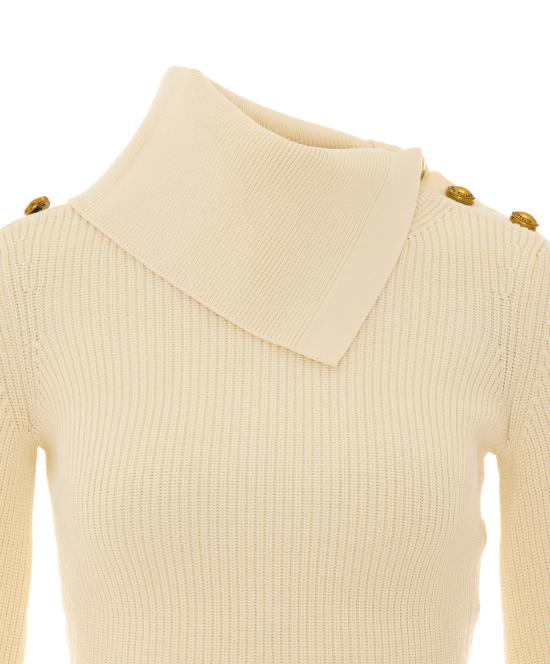 26FW 엘리자베타프랜치 스웨터 MK03S66E2 193 WHITE - ELISABETTA FRANCHI