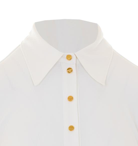 26FW 엘리자베타프랜치 바디수트 티셔츠 CB00466E2 360 White - ELISABETTA FRANCHI