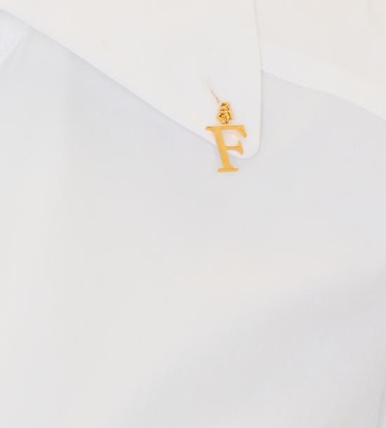 26FW 엘리자베타프랜치 블라우스 CA19366E2 100 White - ELISABETTA FRANCHI