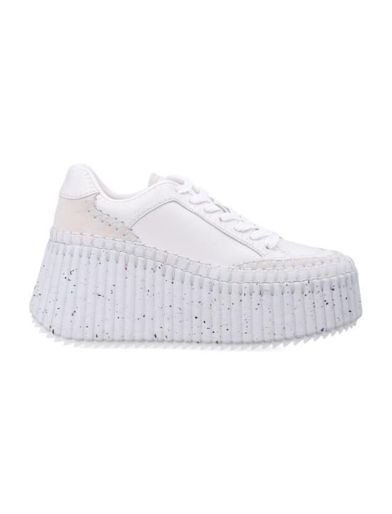 26FW 끌로에 스니커즈 CHC24U02IBD 101 BIANCO