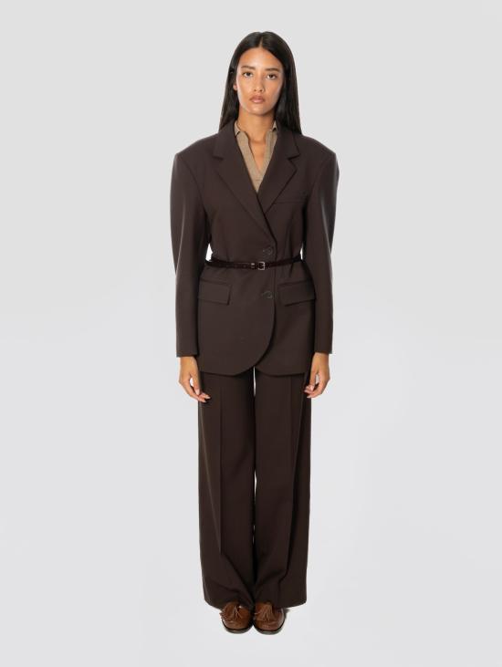 26FW 파로쉬 수트 팬츠 프레스코 Lana Testa di Moro의 Pantaloni Palazzo - PAROSH