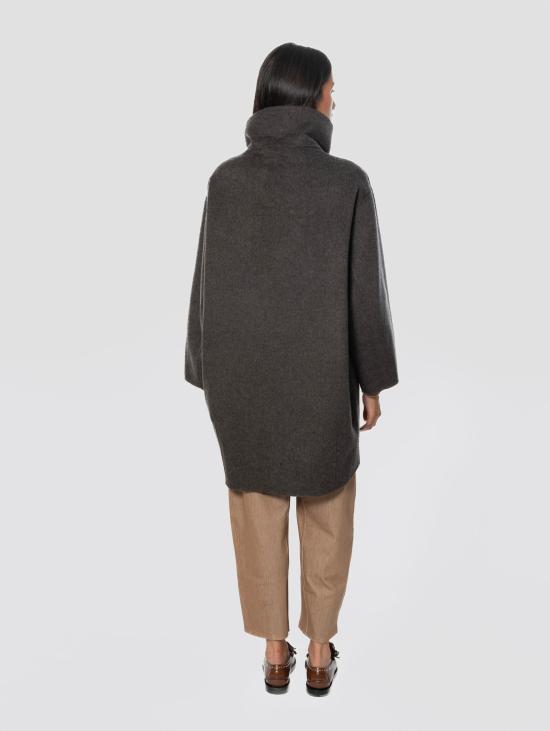 26FW 파로쉬 자켓 Cappotto 오버사이즈 Lana Marrone - PAROSH