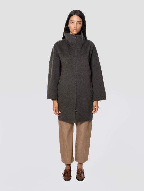 26FW 파로쉬 자켓 Cappotto 오버사이즈 Lana Marrone