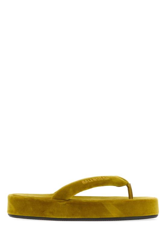 26SS 발렌시아가 제트 랙 통 슬라이드 869749WCDQ0 7680 Yellow