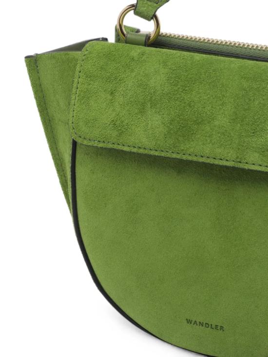 26FW 반들러 토트백 HORTENSIAPICCOLAVERDESUEDE Green - WANDLER