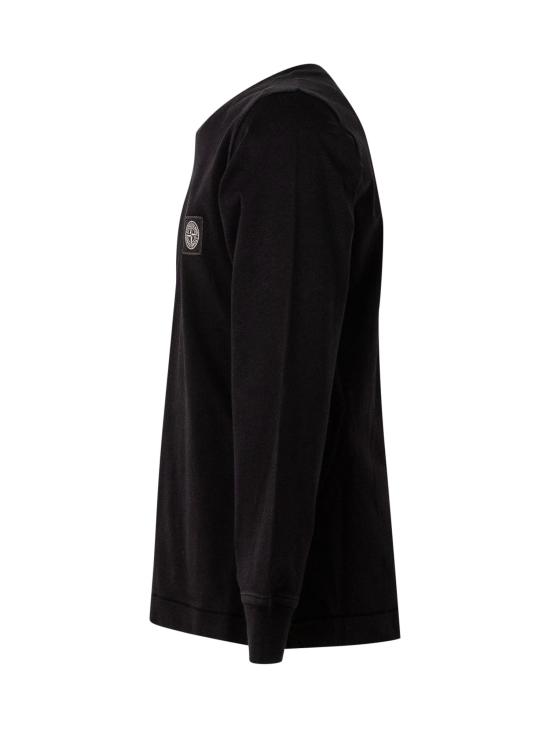 26FW [키즈] 스톤 아일랜드 티셔츠 L2S162100002S0047 V0029 BLACK - STONE ISLAND