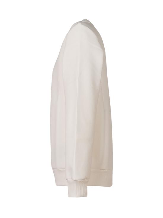 26FW [키즈] 발망 티셔츠 BZ4I60Z3728 102NE IVORY BLACK - BALMAIN