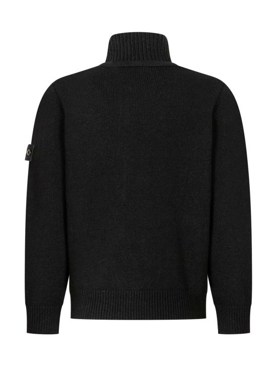 26FW [키즈] 스톤 아일랜드 가디건 L2S165100003S00M1 V0029 BLACK - STONE ISLAND