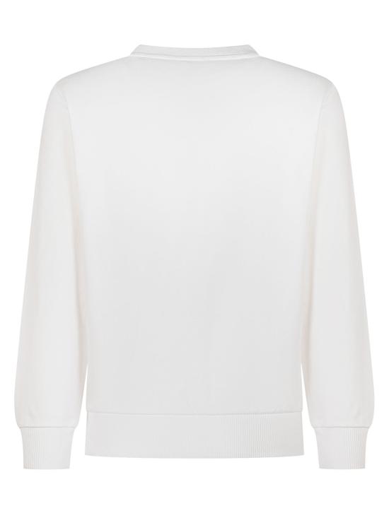 26FW [키즈] 발망 티셔츠 BX4P10Z3183 100NE WHITE BLACK - BALMAIN