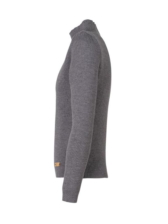 26FW [키즈] 발망 터틀넥 니트 BZ9H30Z4164 806OR GRIGIO MEL ORO - BALMAIN
