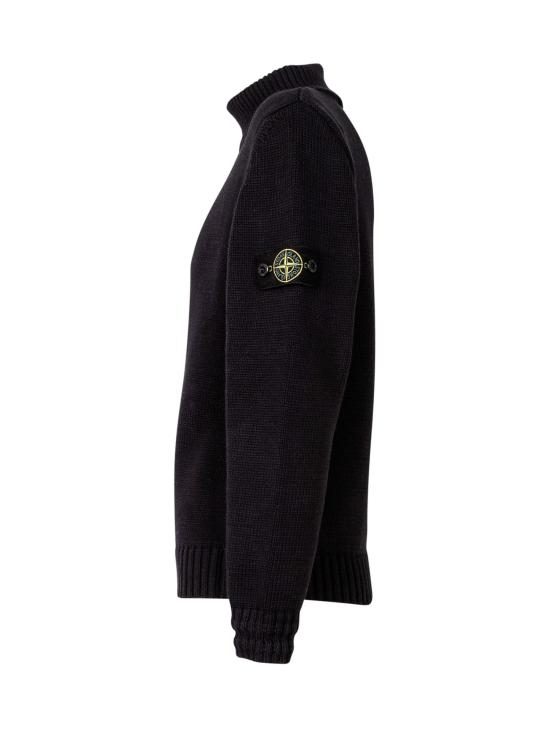 26FW [키즈] 스톤 아일랜드 풀오버 L2S165100018S01A2 V0029 BLACK - STONE ISLAND