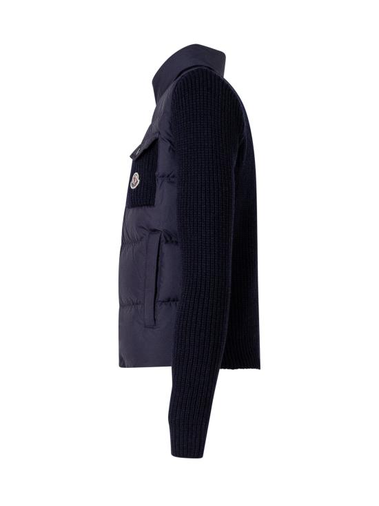 26FW [키즈] 몽클레어 가디건 L29549B00005M4281 745 BLU - MONCLER