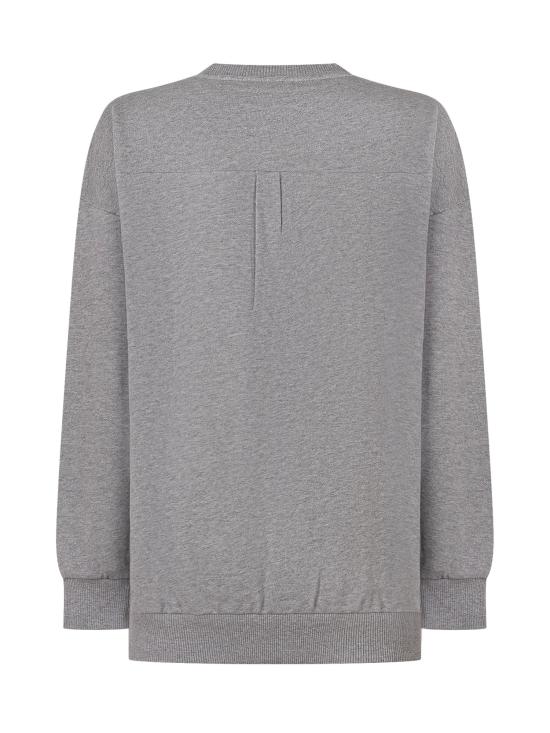 26FW [키즈] 발망 티셔츠 BZ4I40Z3188 806BD GRIGIO MED MEL BORDEAUX - BALMAIN
