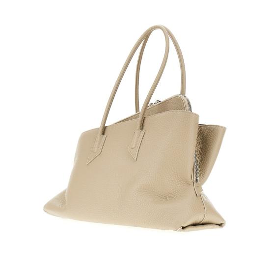26FW 디 아티코 라 파세지아타 미디엄 탑 핸들 백 250WAH00054LBT117AA Grey - THE ATTICO