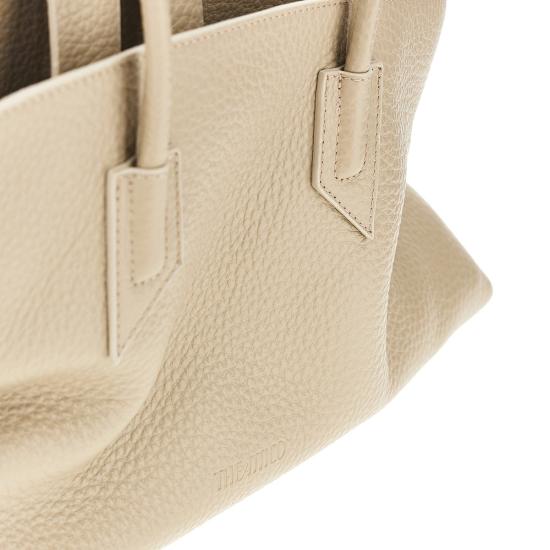26FW 디 아티코 라 파세지아타 미디엄 탑 핸들 백 250WAH00054LBT117AA Grey - THE ATTICO