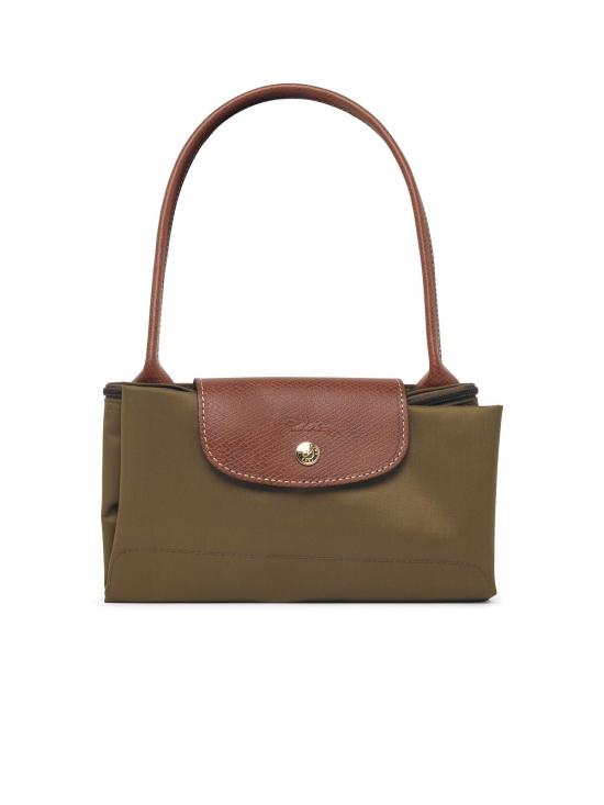 26FW 롱샴 르 플리아쥬 오리지널 M 숄더백 L2605089510 Green