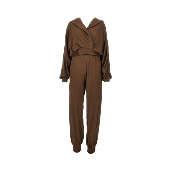 26SS 안다마네 긴팔 티셔츠 T196490ATJV155 Brown